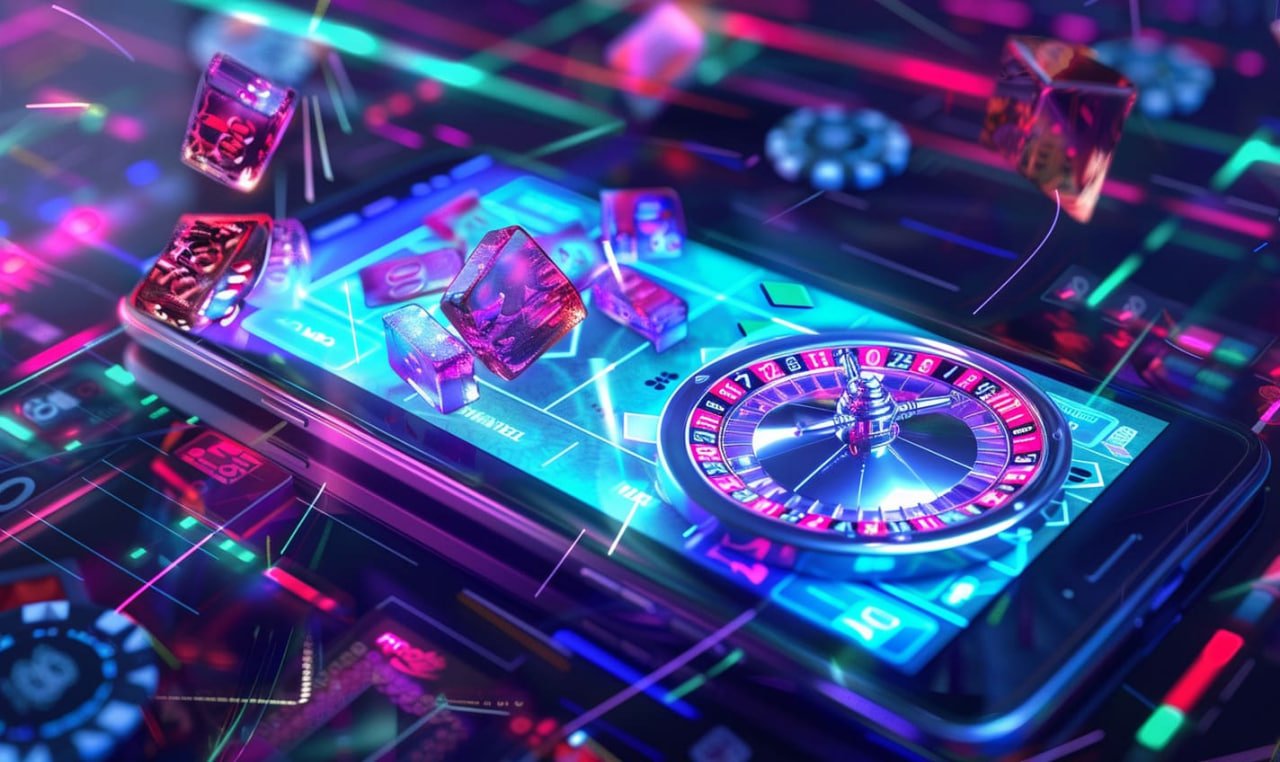 Tampilan antarmuka rp33 di perangkat mobile dan desktop, dengan tema gelap yang modern